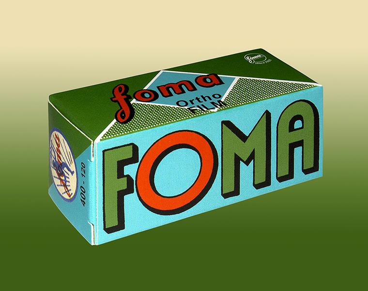 Foma Ortho 400 120 film box