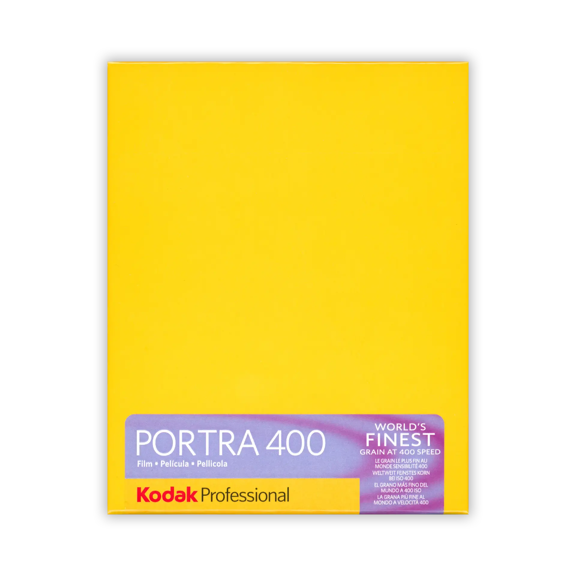 Kodak Portra 400 film box