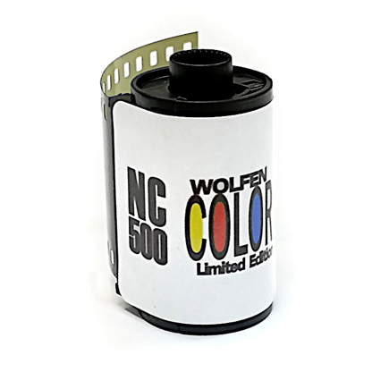ORWO Wolfen NC500 film box