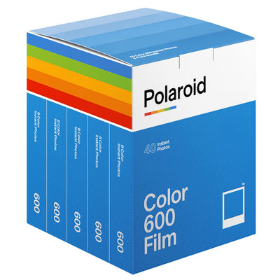 Polaroid 600 Colour Film - 5 Pack - film listing