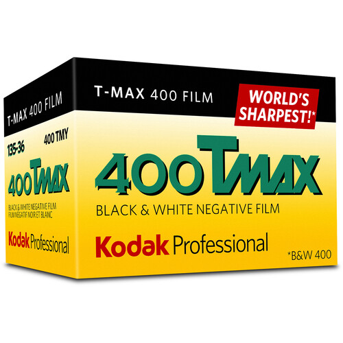 Kodak T-Max 400 film box
