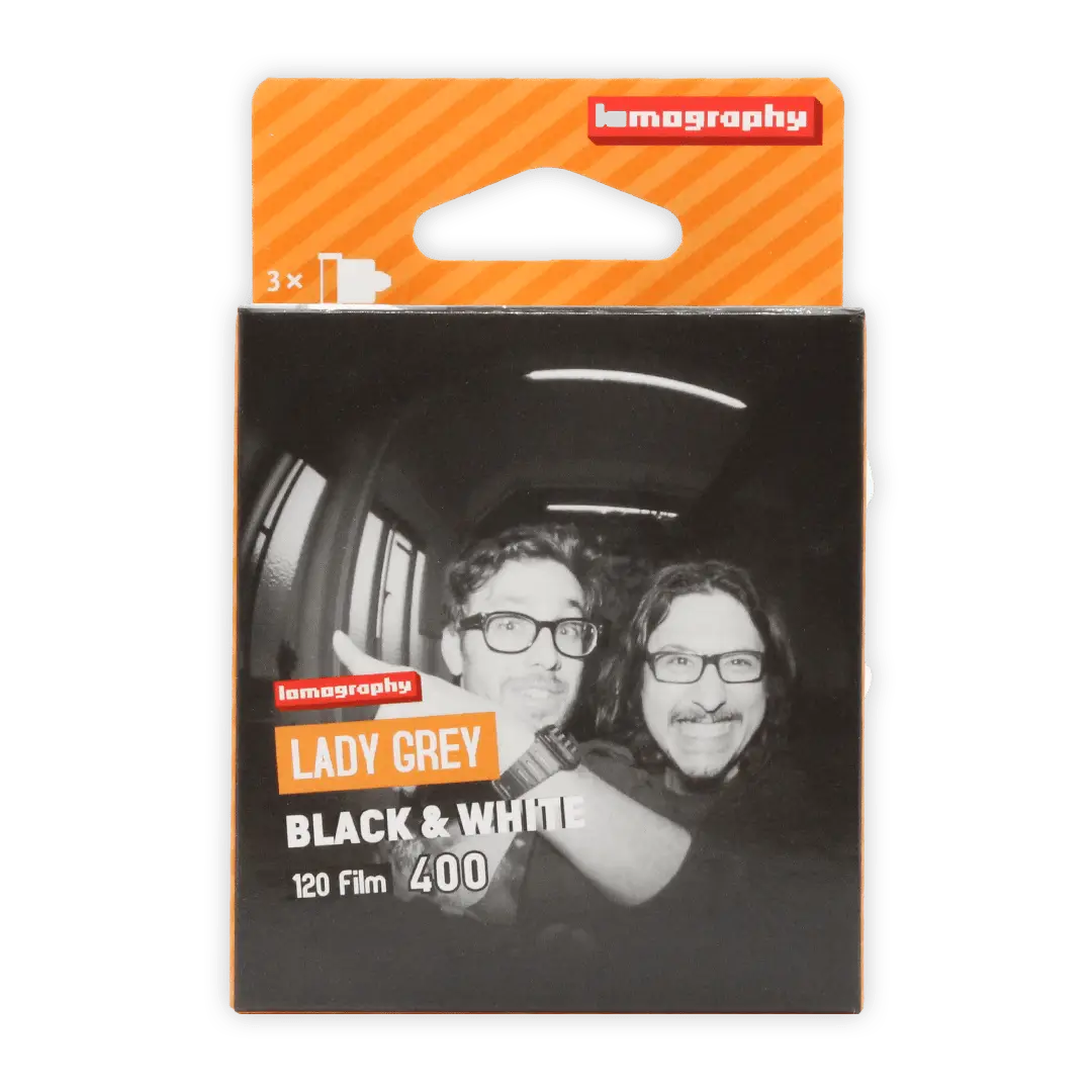Lomography Lady Grey film box