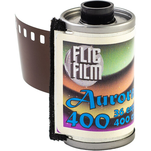 Flic Film Aurora 400 film box