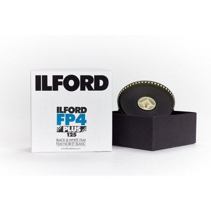 Ilford FP4 125 ISO 135 Black and White 100 Feet Roll (1649734) - film listing