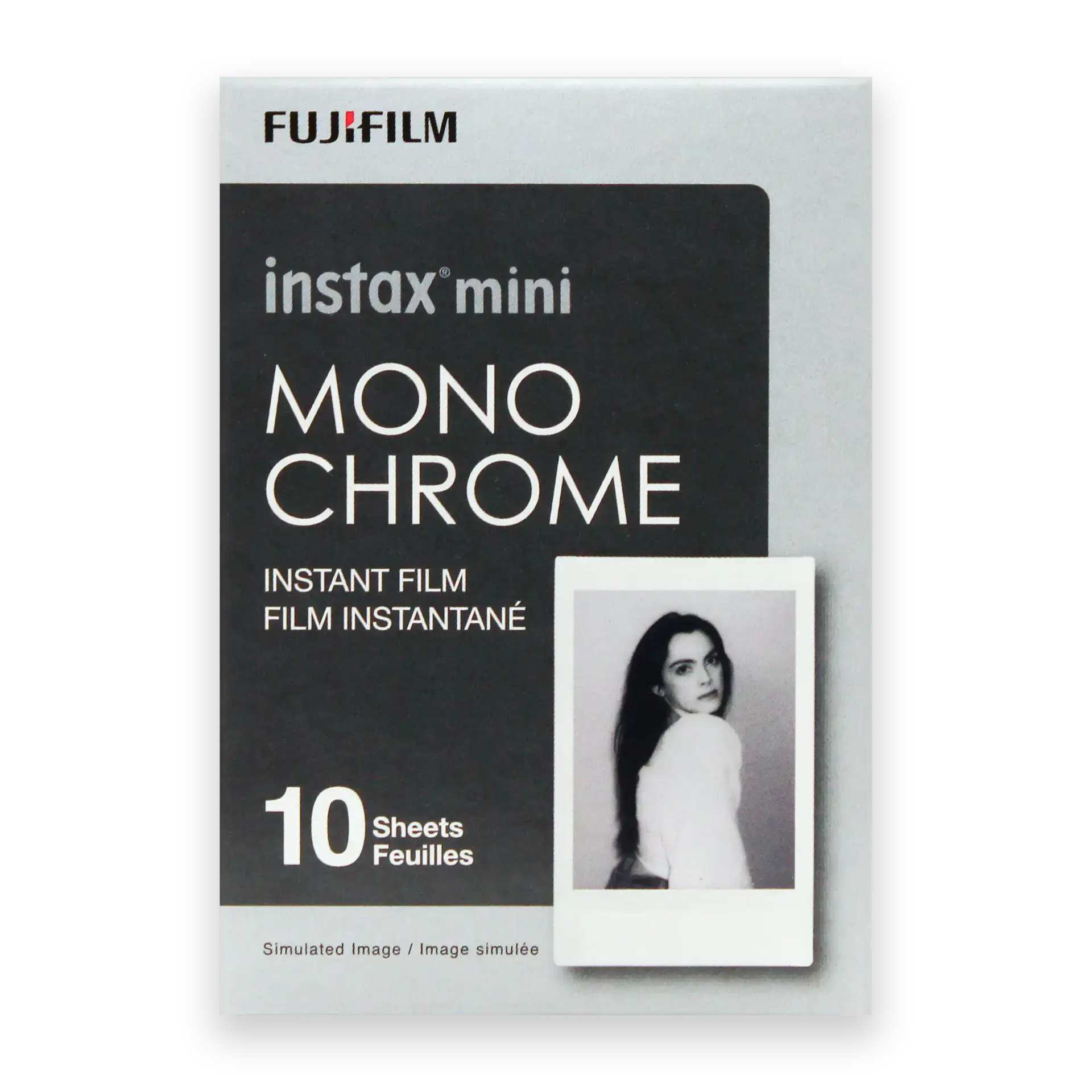 Fujifilm Instax Mini Monochrome Film – 10 Exposures - film listing