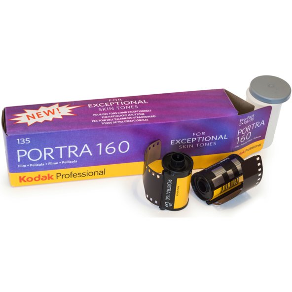 KodakPortra 160 Color 35mm 36 Exposures - 5 Pack - film listing