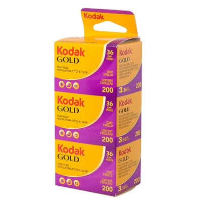 Kodak Gold 200 135-36 3 Pack - film listing