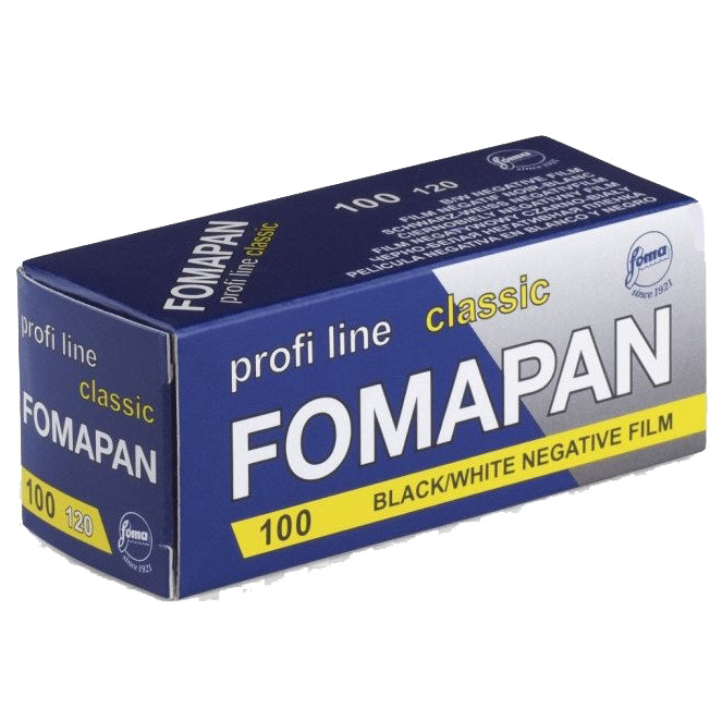 Foma Fomapan 100 120 film box