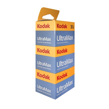 Kodak Ultramax 400 ISO 135 Colour 36 exp. 3 Pack  - film listing
