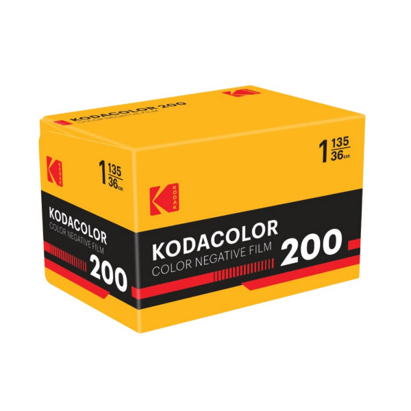 Kodak KODACOLOR - C41 200 iso - 35mm x 36exp - film listing