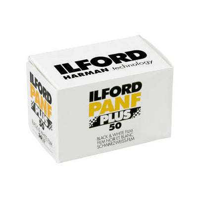 Ilford Pan F 50 - 36 exp. 35mm - film listing