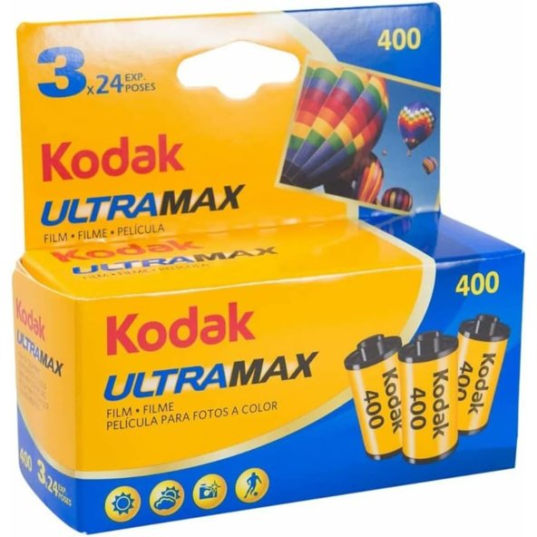 KodakUltra Max 400 GC-35-24  Film - 3 Pack - film listing