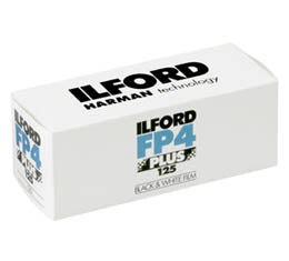 Ilford FP4 Plus 125 Black & White Print Film - 120 Roll - film listing