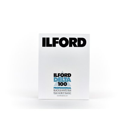 Ilford Delta 100 film box