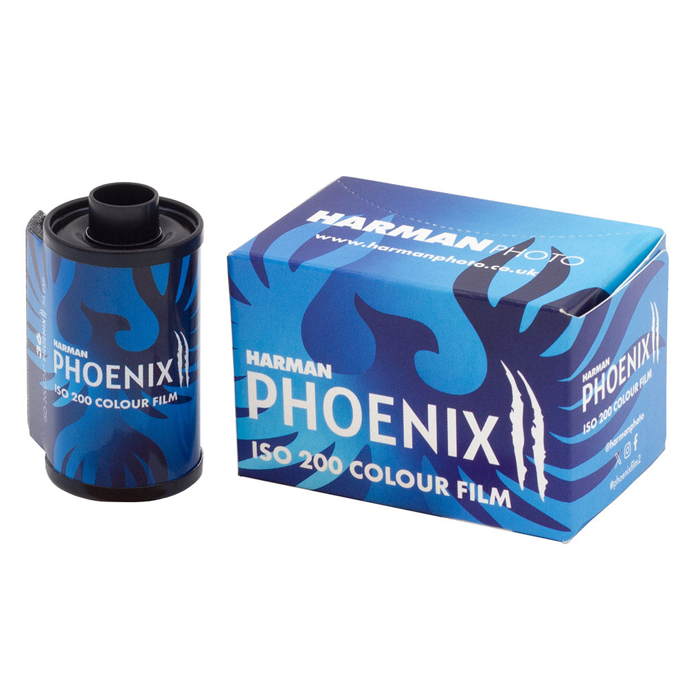 Harman Technology Phoenix 200 II Color Print Film - 135-36exp - film listing