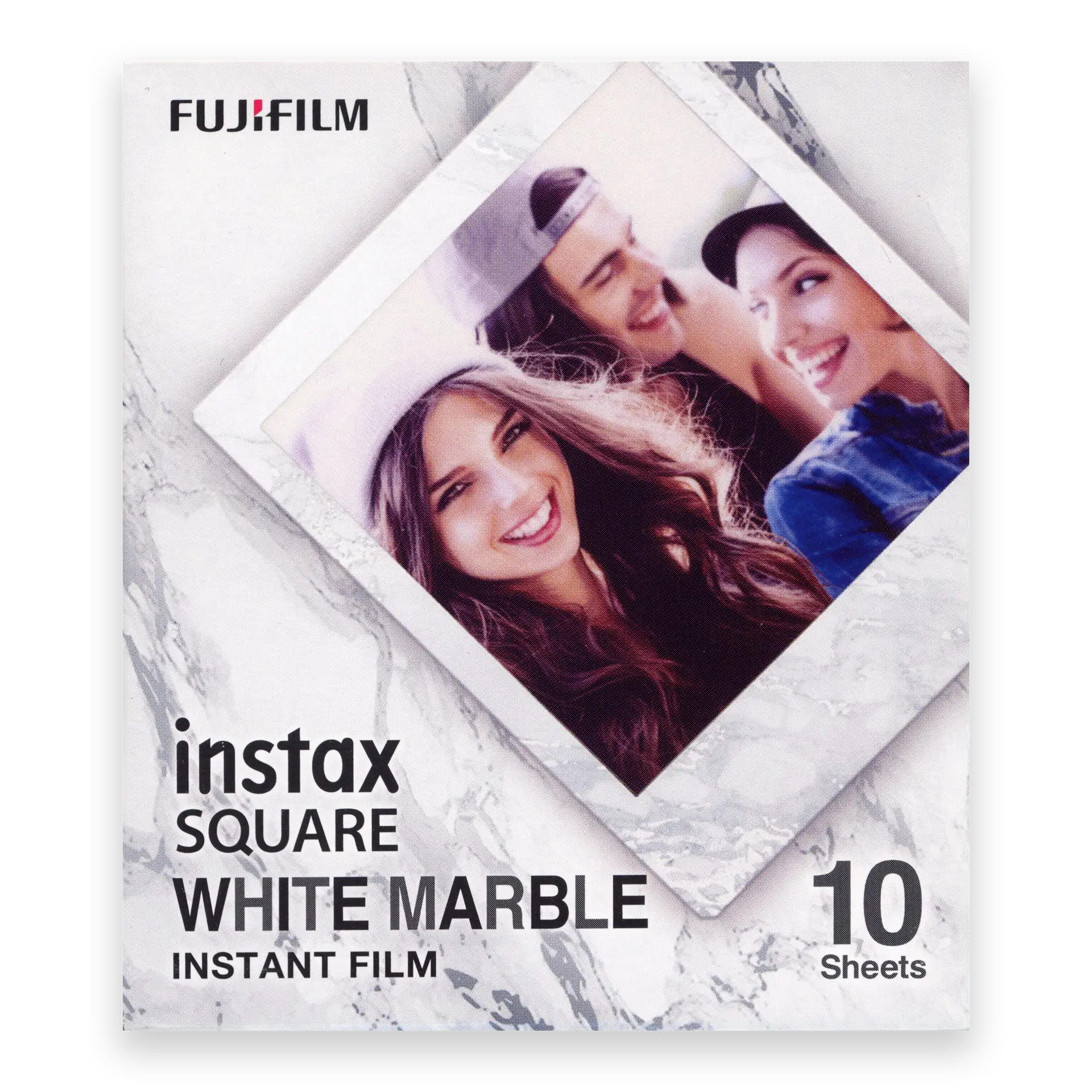 Fujifilm Instax Square White Marble Film (10 Exposures) - film listing