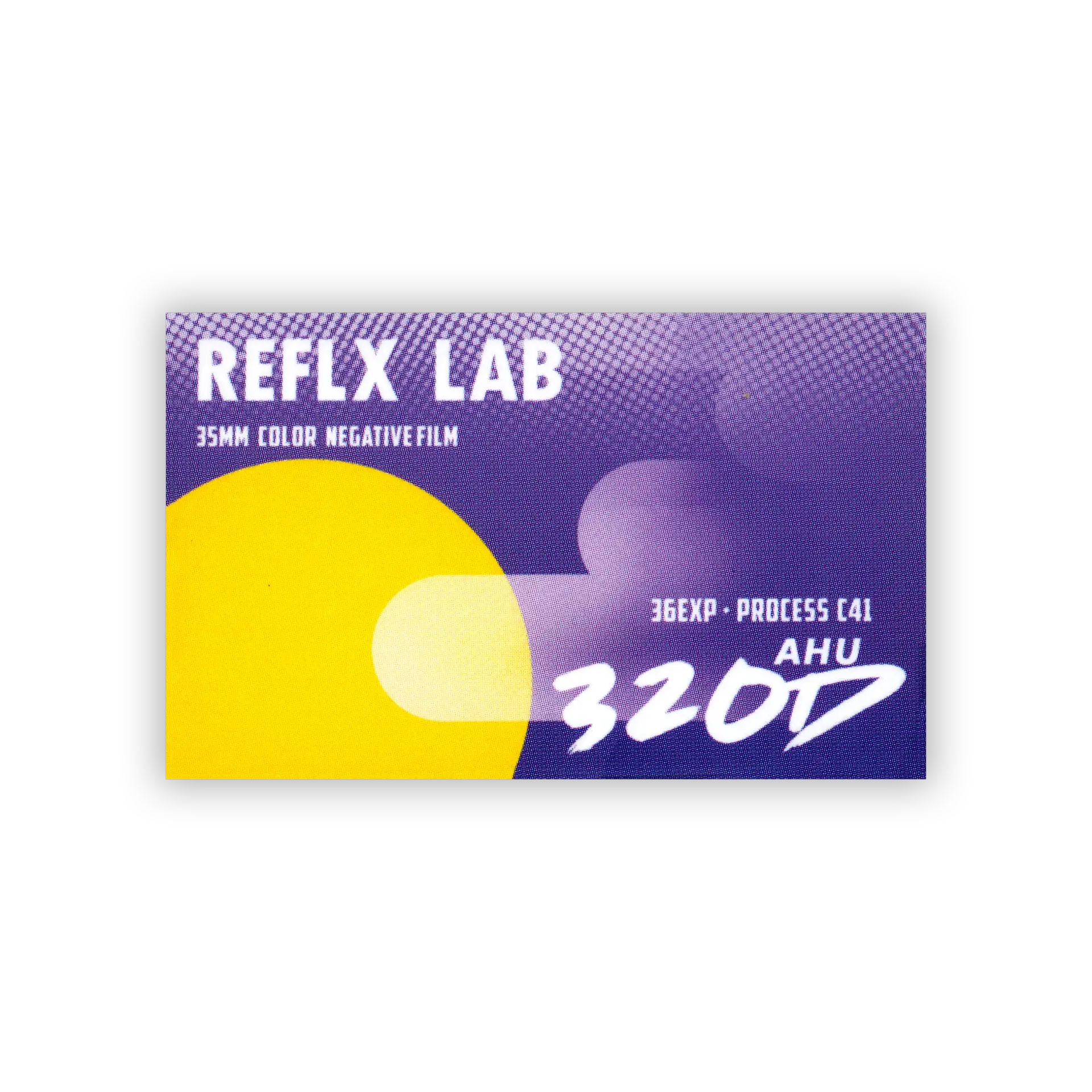Reflx Lab 320D Ahu 35mm film box