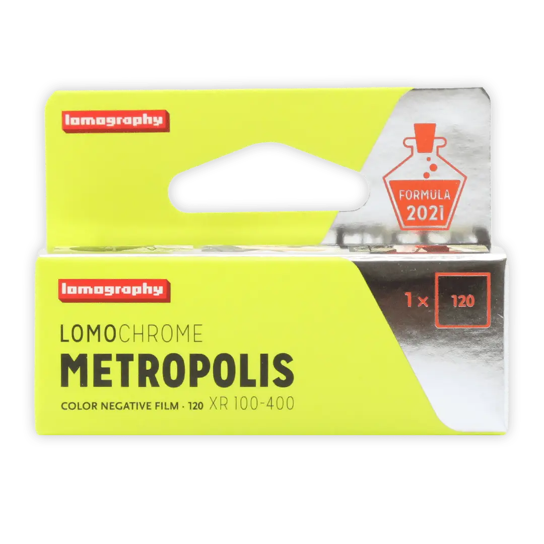 Lomography LomoChrome Metropolis film box