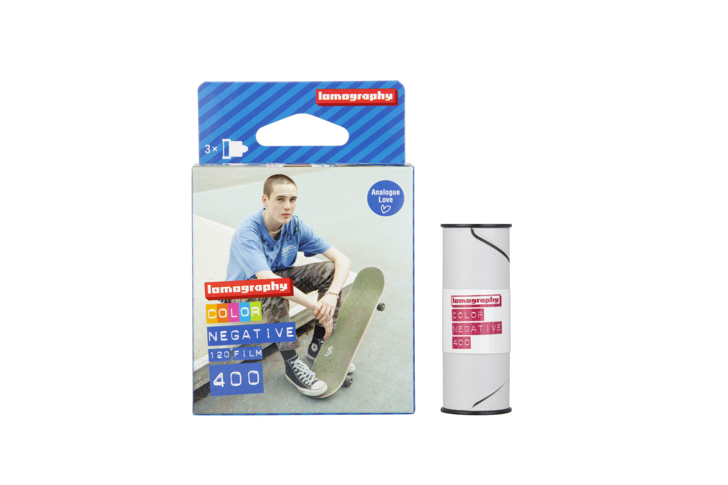 Lomography Color Negative ISO 400, 120, 3 rolls - film listing