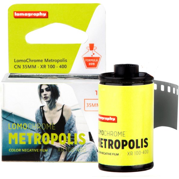 LomographyLomoChrome Metropolis 35 mm ISO 100-400 - film listing