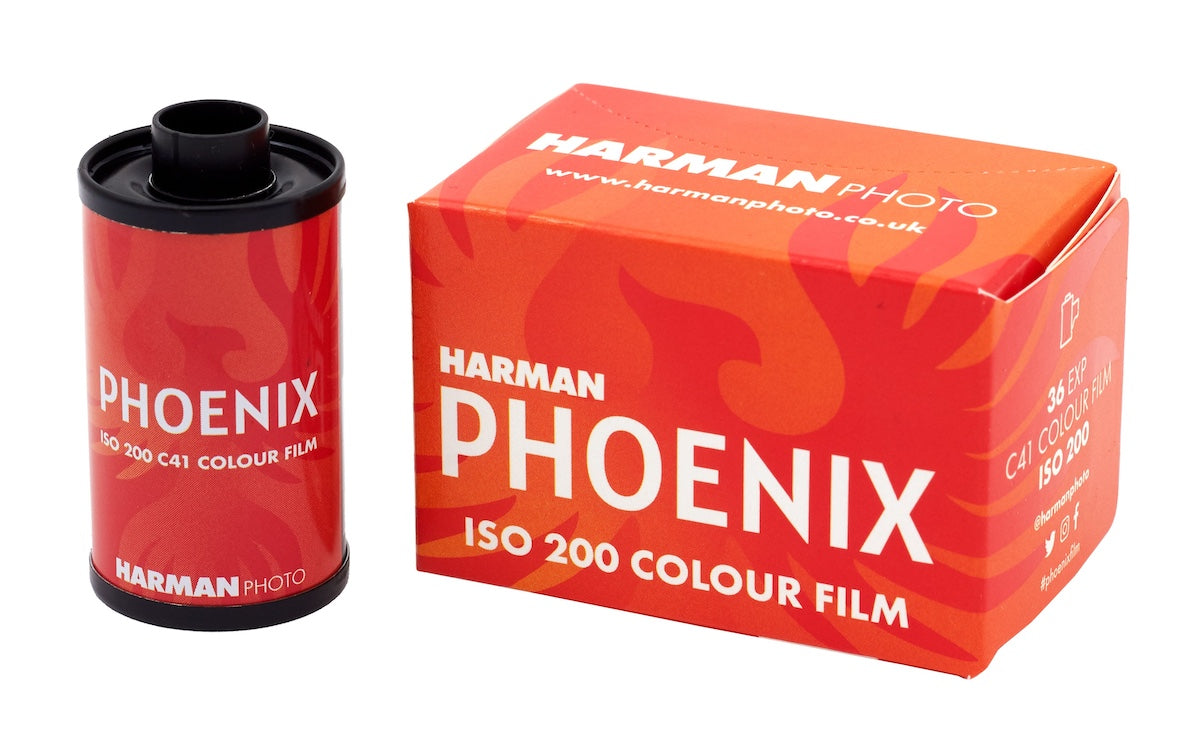 Harman Phoenix 200 - 35mm - 36ex - film listing