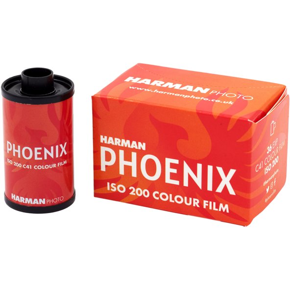 Harman PhotoPhoenix 200 ISO 35mm - 36 Exposures - film listing