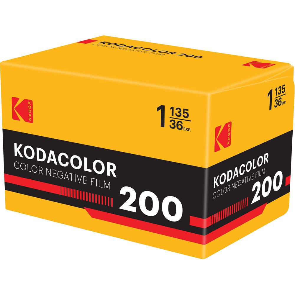 Kodak Kodacolor 200 Color Negative Film - 135-36exp - film listing