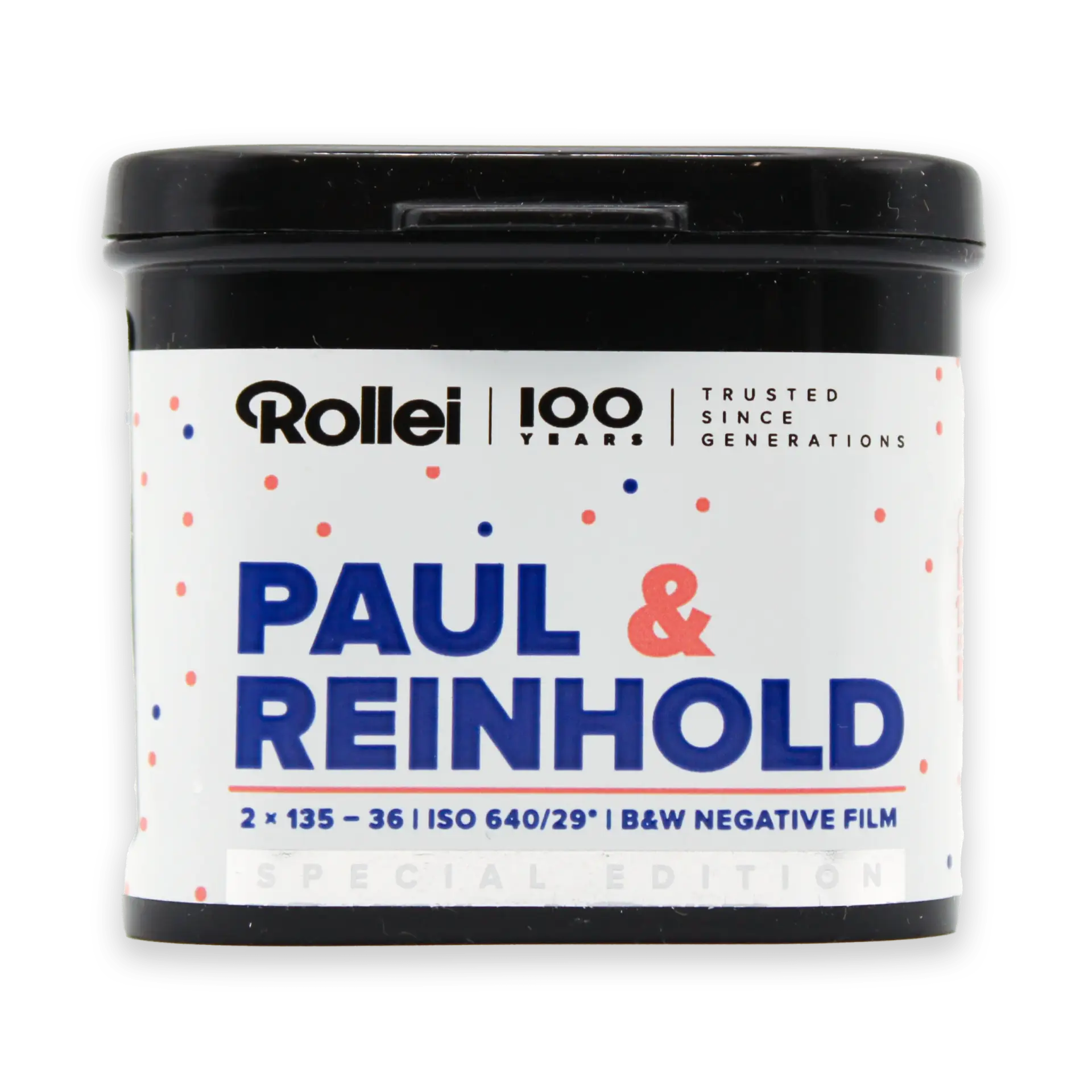 Rollei Paul & Reinhold 640 (2 x 35mm 36 exp)- Special Edition - film listing