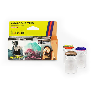 Lomography Analogue Trio Mixed Film Pack 35mm - film listing