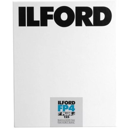 Ilford FP4 film box
