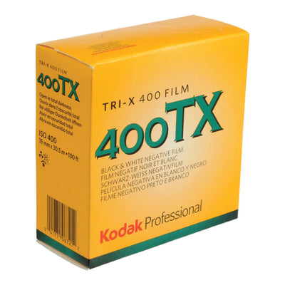 Kodak 400 Tri-X - 35mm, 100' Roll - film listing