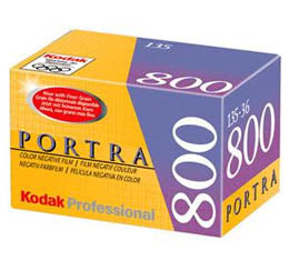 Kodak Professional Portra 800 Color Print Film - 135-36exp - film listing