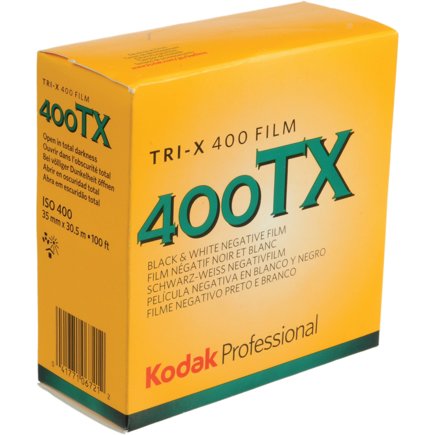Kodak Professional Tri-x 400 ISO 135 Black and White 100' Roll - film listing