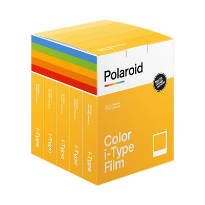 Polaroid i-Type Colour Film - Five Pack (40 Exposures) - film listing