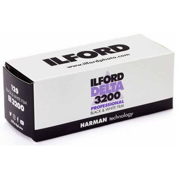 IlfordDelta 3200 Professional 120 - film listing