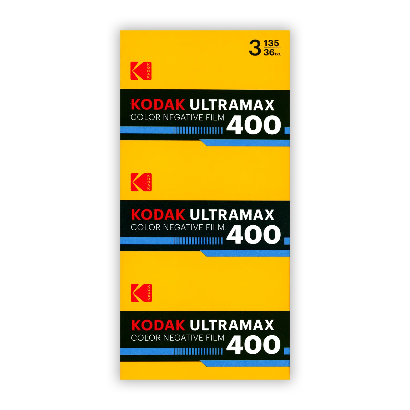 Kodak UltraMax 400 film box