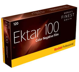 Kodak Professional Ektar 100 Color Print Film - 120 Roll ProPack (5 Rolls) - film listing