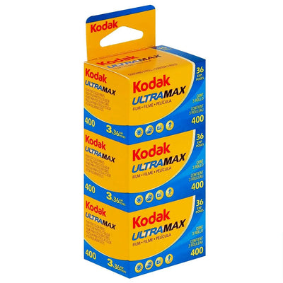 Kodak Ultramax 400 135-36 3 Pack - film listing