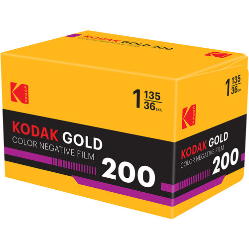 Kodak Eastman GOLD 200 | 35mm - 36 Exposures - film listing