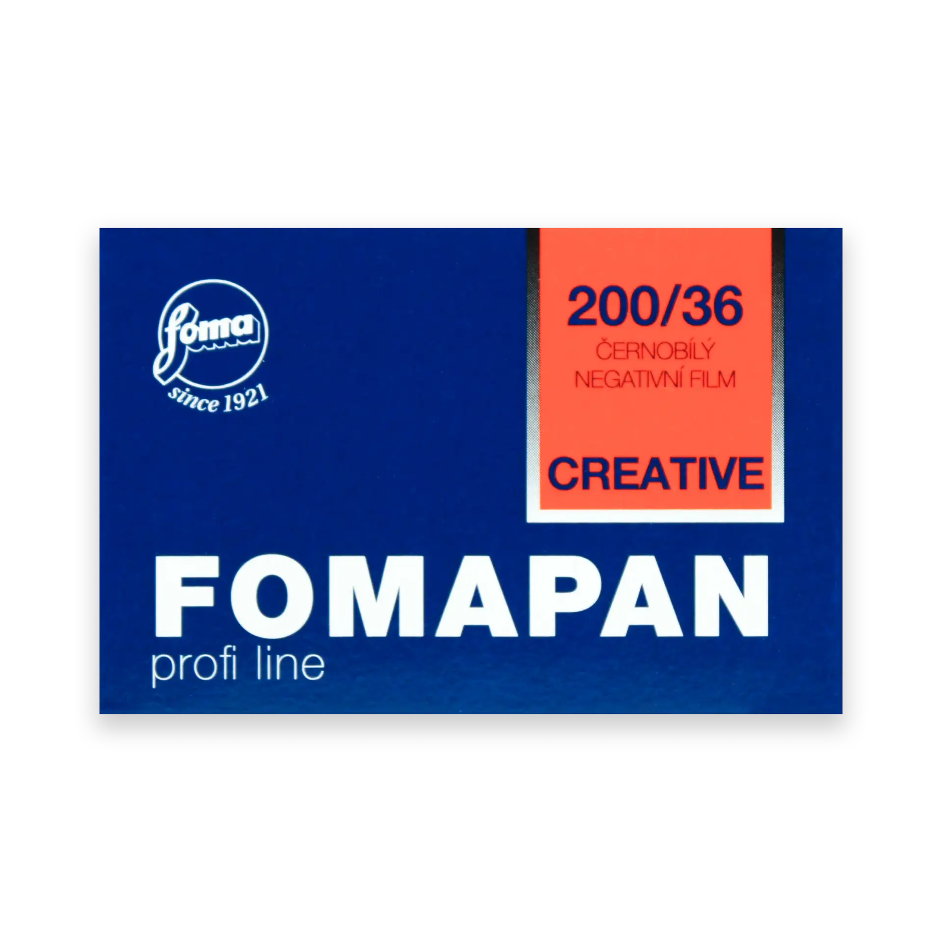 Foma Fomapan 200 film box