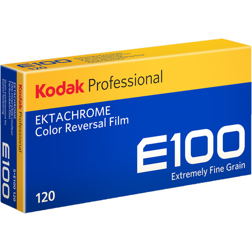 Kodak Ektachrome 100 film box
