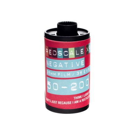 Lomography Redscale XR 35mm film box