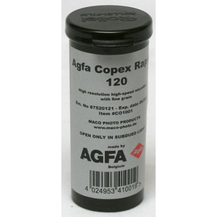 Agfa Copex Rapid 50 film box