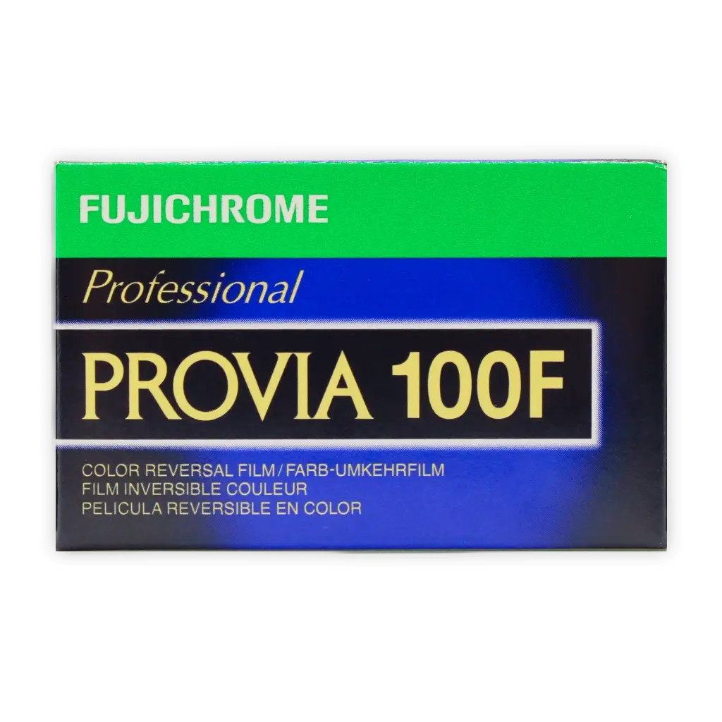 Fujifilm Provia 100F film box