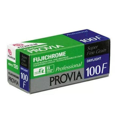 Fujifilm Provia 100F 120 film box
