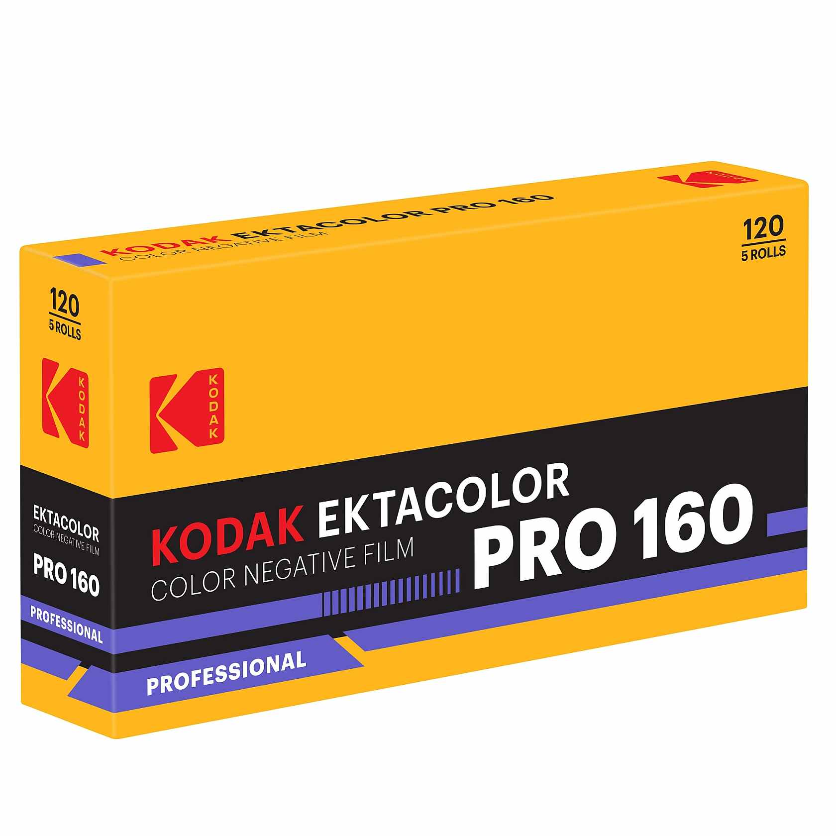 Kodak Eastman Ektacolor 160 film box
