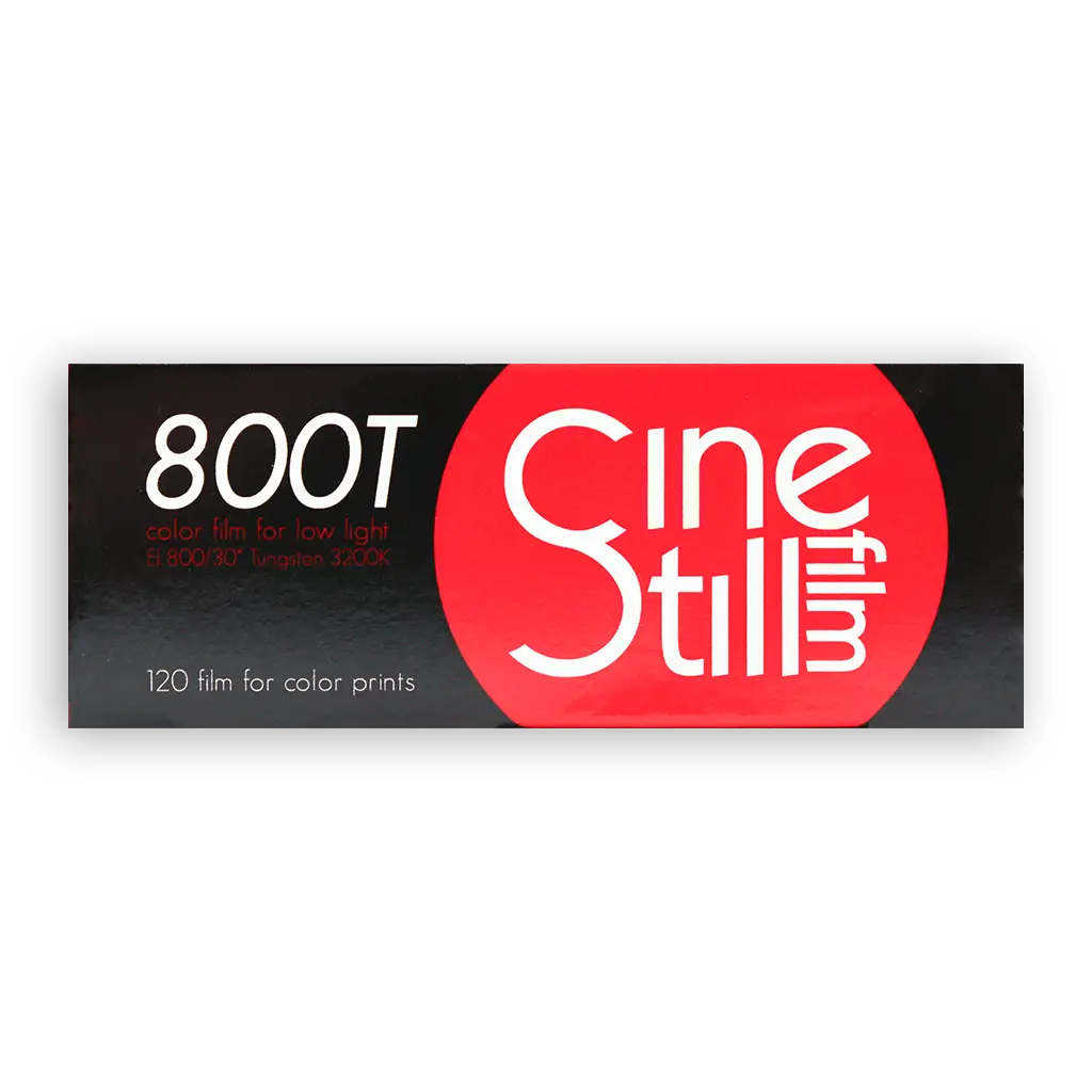 CineStill 800T film box