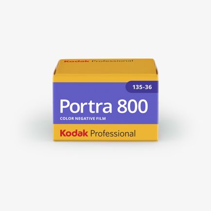Kodak Professional Portra 800 ISO 135 Colour 36 exp. (1451855) - film listing