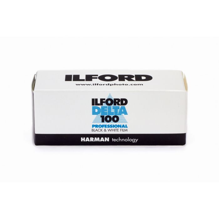 Ilford Delta 100 120 film box