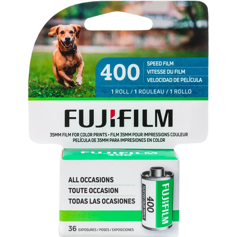 Fujifilm C400 35mm film box